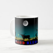 Mug Dieu bénisse le Texas Lone Star State (Devant gauche)