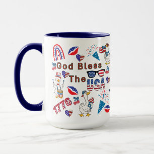 Mug Dieu bénisse les États-Unis