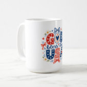 Mug Dieu bénisse les États-Unis (Devant gauche)