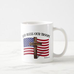Mug Dieu bénisse nos troupes