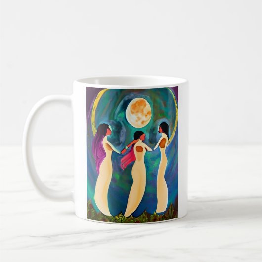 Mug Dieu bénisse tout sous la lune (Gauche)
