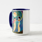 Mug Dieu bénisse tout sous la lune (Devant gauche)