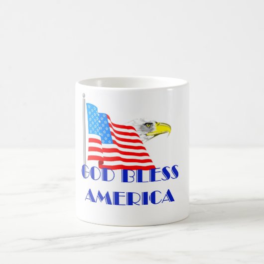 Mug Dieu bénissent l'Amérique (Centre)