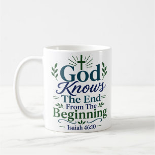 Mug Dieu Connaît la Fin dès le Commencement Spirituel