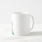 Mug Dieu de la couleur (Devant droit)