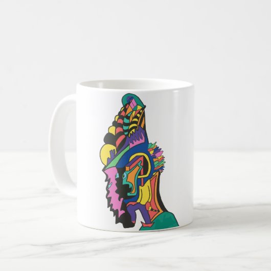Mug Dieu de la couleur (Devant gauche)
