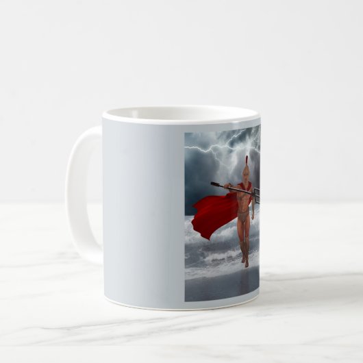 Mug Dieu de la mer de Poseidon (Devant gauche)