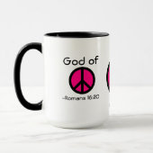 Mug Dieu de la Paix Signer gotGod316.com (Gauche)