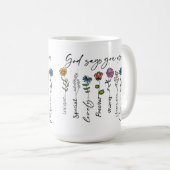 Mug Dieu Dis Que Tu Es Spécial (Devant droit)