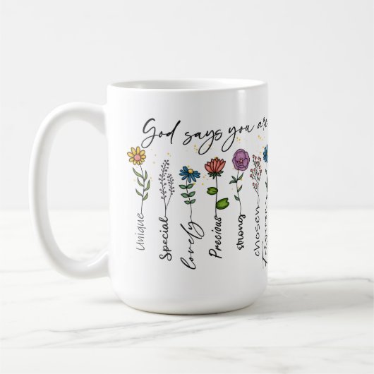 Mug Dieu Dis Que Tu Es Spécial (Gauche)