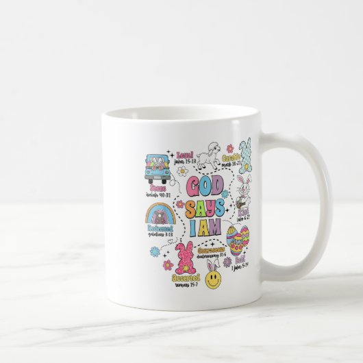 Mug Dieu dit que je suis Pâques (Droite)