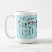 Mug "Dieu dit que vous êtes..." Conception de foi pers (Gauche)