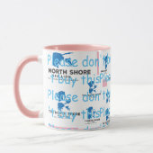 Mug Dieu du nord d'otarie de rivage Bevera-Oh que nous (Gauche)