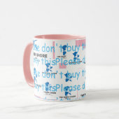 Mug Dieu du nord d'otarie de rivage Bevera-Oh que nous (Devant gauche)