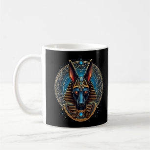 Mug Dieu égyptien Anubis Mythologie de l'Égypte antiqu