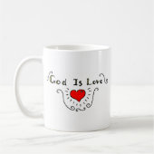 Mug Dieu est amour (Gauche)