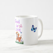 Mug Dieu est amour (Devant droit)