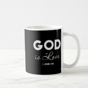 Mug Dieu est amour 1 Jean 4_8 Verset biblique chrétien