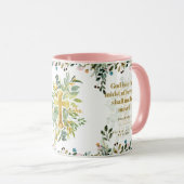 Mug Dieu est au milieu de son PSALM 46:5 (Devant droit)