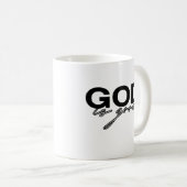 Mug Dieu est bon (Devant droit)