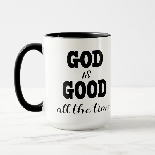 Mug Dieu est bon tout le temps (Gauche)