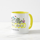 MUG "DIEU EST BON TOUT LE TEMPS" CITE CHRÉTIENNE (Devant droit)