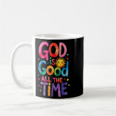 Mug Dieu Est Bon Tout Le Temps Jésus Christ Christian (Gauche)