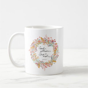 Mug Dieu est dans ses Psaumes 46:5 Bible Verse Citatio