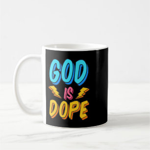 Mug Dieu est Dope drôle foi chrétienne foi religieuse