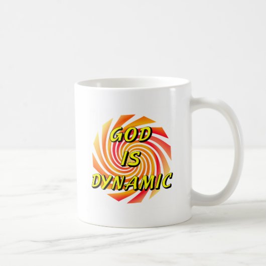 Mug Dieu est dynamique chrétienne (Droite)