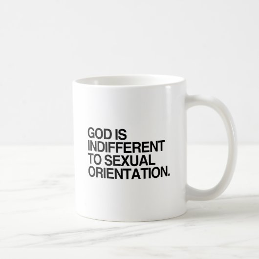 MUG DIEU EST INDIFÉRENT (Droite)