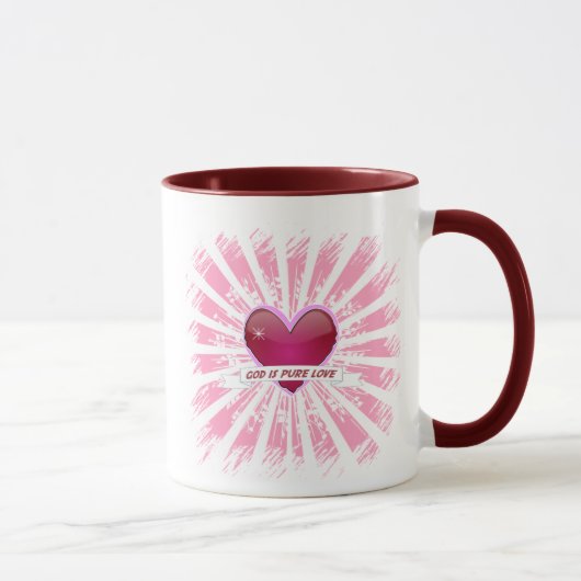 Mug Dieu est l'amour pur (Droite)