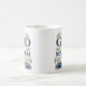Mug Dieu est ma base solide Quotidien dévotionnel de f (Centre)