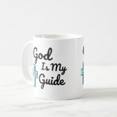 Mug Dieu est ma croix guide (Devant gauche)