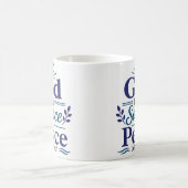 Mug Dieu Est Ma Source De Paix Citation Matinale De Dé (Centre)