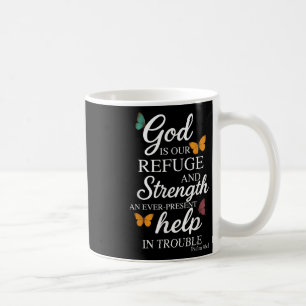 Mug Dieu est notre refuge verset biblique Psaume 46_1
