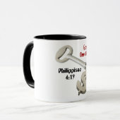 Mug Dieu Est Notre Source De Musique (Devant gauche)