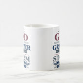 Mug Dieu est plus grand que n'importe quelle tempête É (Centre)