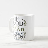 Mug Dieu Est Près À Chaque Instant Citation De Dévotio (Devant gauche)