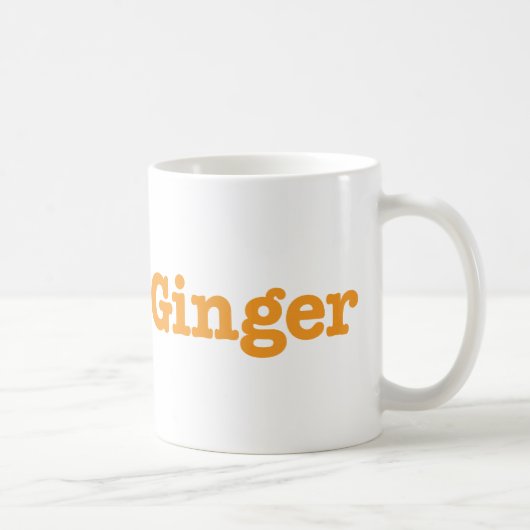 Mug Dieu est un gingembre (Droite)