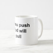 Mug Dieu et Jésus réagissent à la prière et à l'entrai (Devant droit)