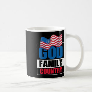 Mug Dieu Famille Pays Soldat Patriot US Mémoire du dra