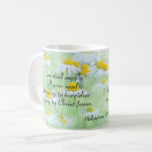 Mug Dieu fournira tout - Philippiens 4:19 (Devant gauche)