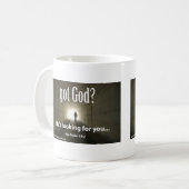 Mug Dieu ? Il vous cherche personnalisable (Devant gauche)