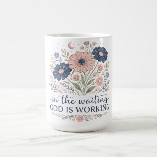 Mug Dieu Inspirant Attend (Centre)