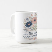 Mug Dieu Inspirant Attend (Devant gauche)