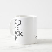Mug DIEU LE F-up - Odyssée de l'Ascension - 2 (Devant gauche)