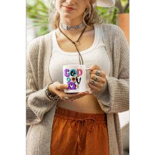 Mug Dieu M'A Amené Foi chrétienne rétro