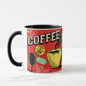 Mug Dieu matin café Vraiment classique art Père (Gauche)