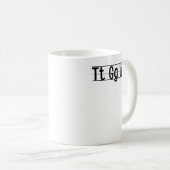 Mug Dieu merci C'est vendredi (Devant droit)